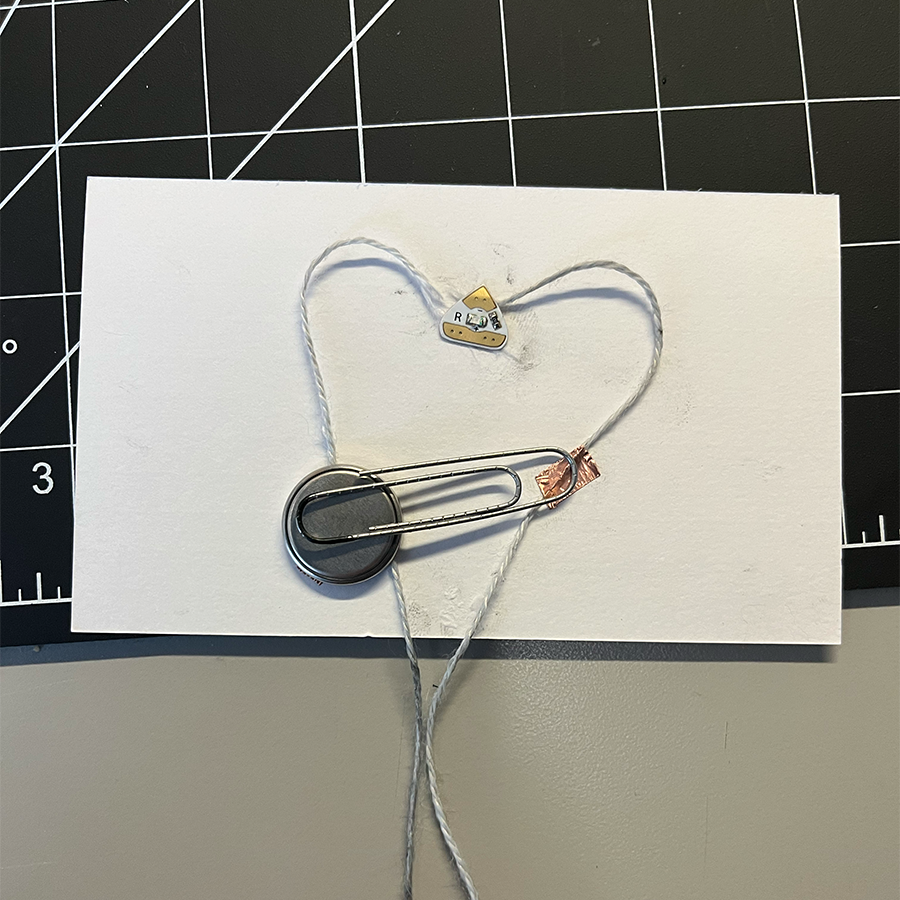 An iteration of the previous circuit. It still didn't work