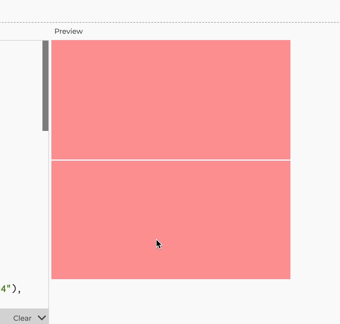 A sound wave that responds to the sound.