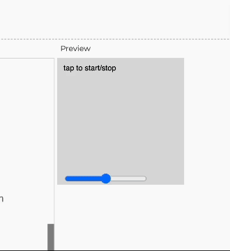 The same thing as the previous gift except an added slider to change the sound frequency. I don't want to do something like this for my final design because it is too flashy.